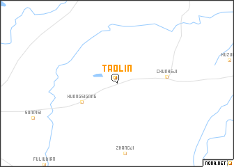 map of Taolin