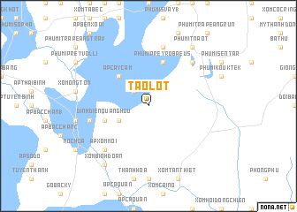 map of Tào Lột