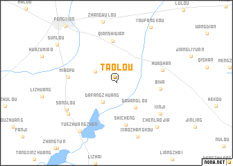map of Taolou