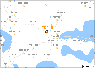 map of Taolo