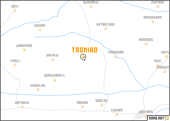 map of Taomiao