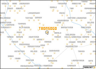 map of Taonsogo