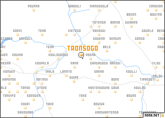 map of Taonsogo