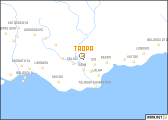 map of Taopa