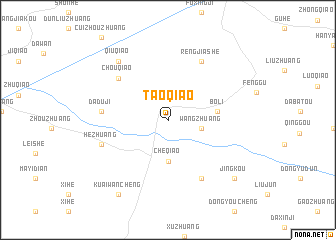 map of Taoqiao