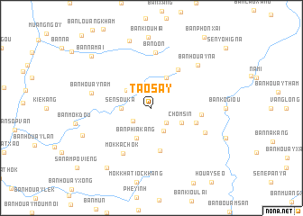 map of Tao Say