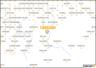 map of T\