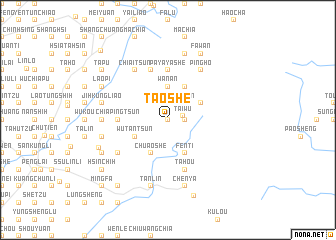 map of T\