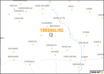 map of Taoshuling