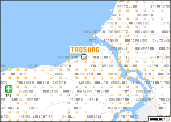 map of Tao-sung