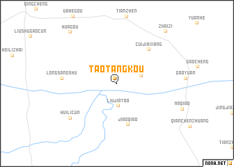 map of Taotangkou