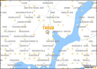 map of Taoua