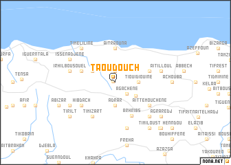 map of Taoudouch