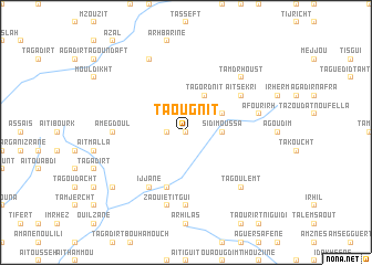 map of Taougnit