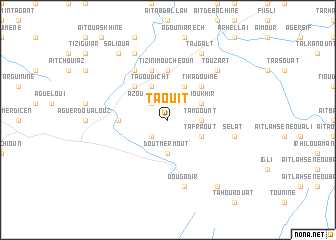 map of Taouit