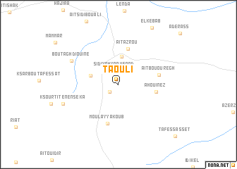 map of Taouli
