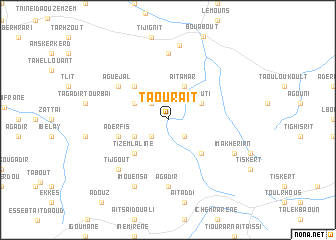 map of Taouraït