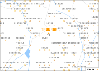 map of Taourda