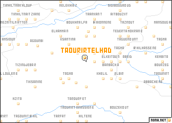 map of Taourirt el Had