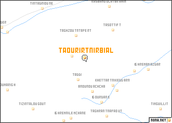 map of Taourirt nʼIrbial