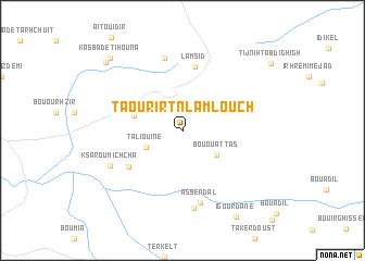 map of Taourirt-n-Lamlouch