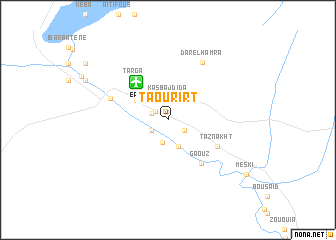 map of Taourirt