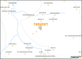 map of Taourirt