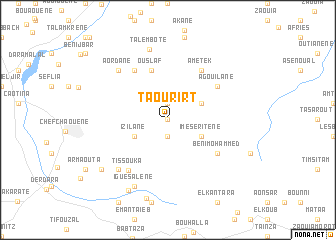 map of Taourirt