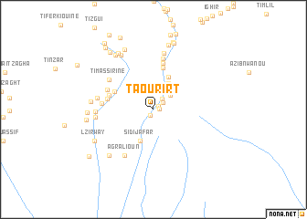 map of Taourirt
