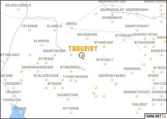 map of Taourirt