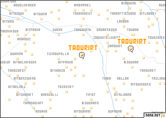 map of Taourirt