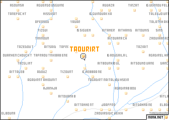 map of Taourirt