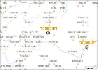 map of Taourirt