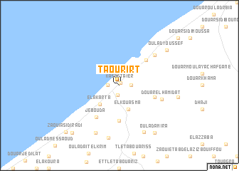 map of Taourirt