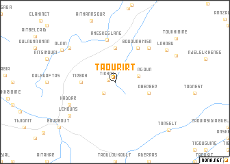 map of Taourirt