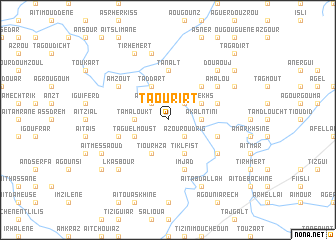 map of Taourirt