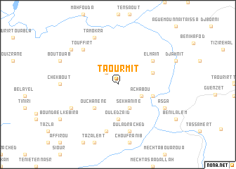 map of Taourmit