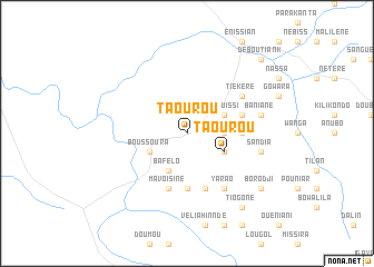 map of Taourou