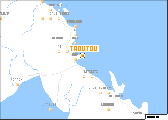 map of Taoutou