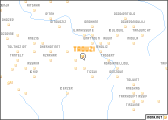 map of Taouzi