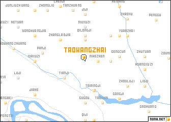 map of Taowangzhai