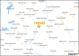 map of Taowan