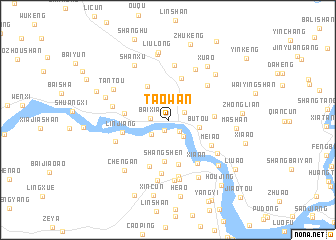 map of Taowan