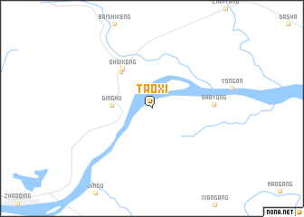 map of Taoxi