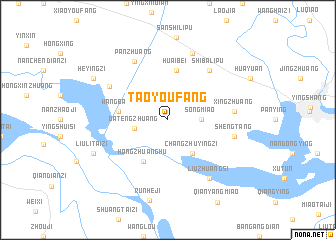 map of Taoyoufang