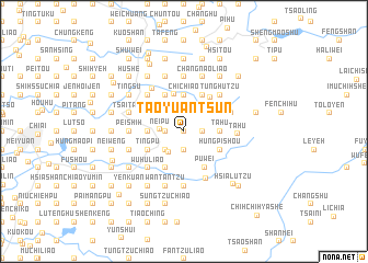 map of T\