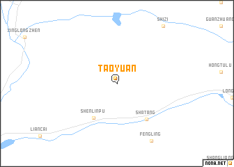map of Taoyuan