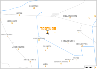 map of Taoyuan