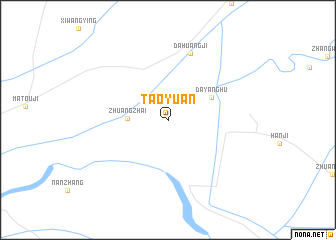 map of Taoyuan