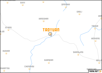 map of Taoyuan